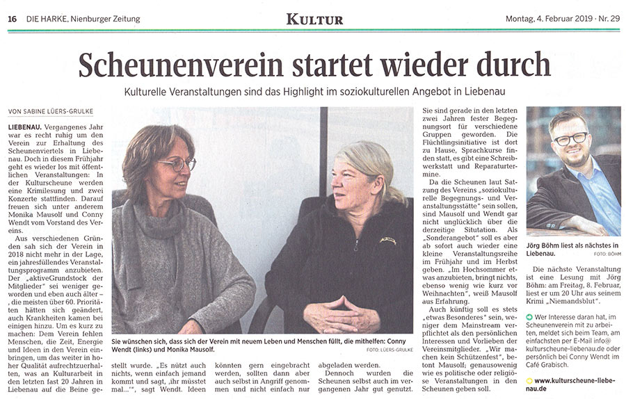 Pressebericht vom 04.02.2019